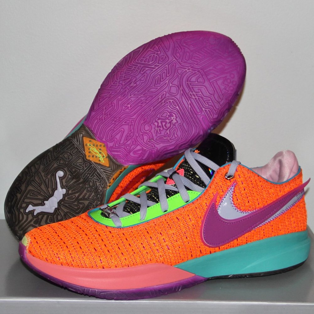 Nike Lebron 20 XX Chosen 1 Basketball Shoes Mens 8.5 Orange